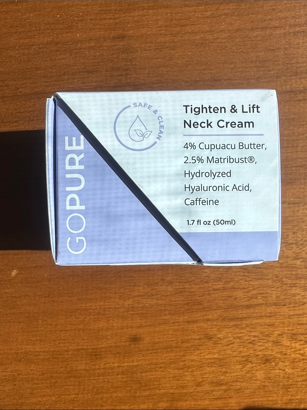 GOPURE 🆕 Tighten & Lift Neck Cream — Light Lavender